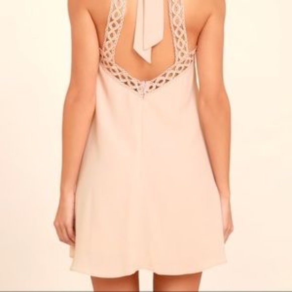 Lulus Any Sway, Shape, Or Form Pink Lace Dress - Picture 4 of 12